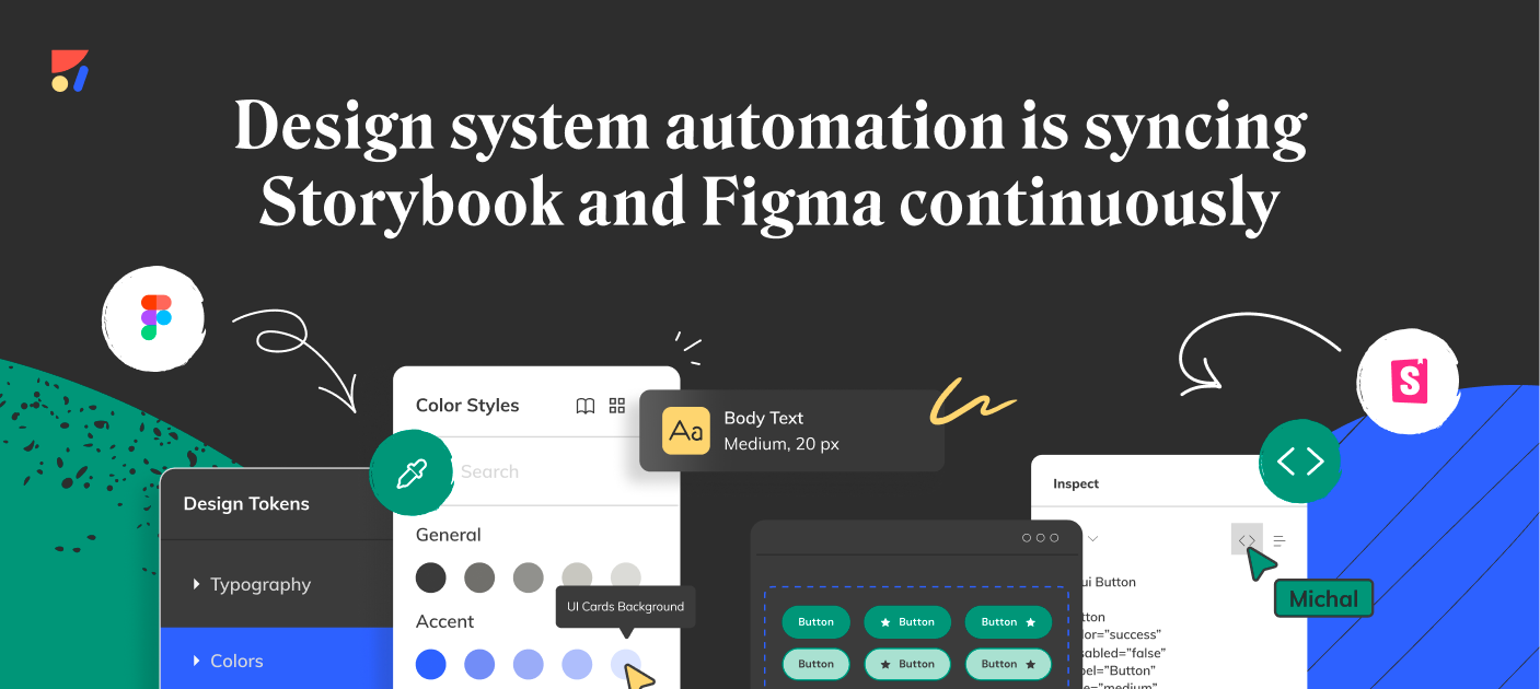 Design system automation is syncing Storybook and Figma continuously